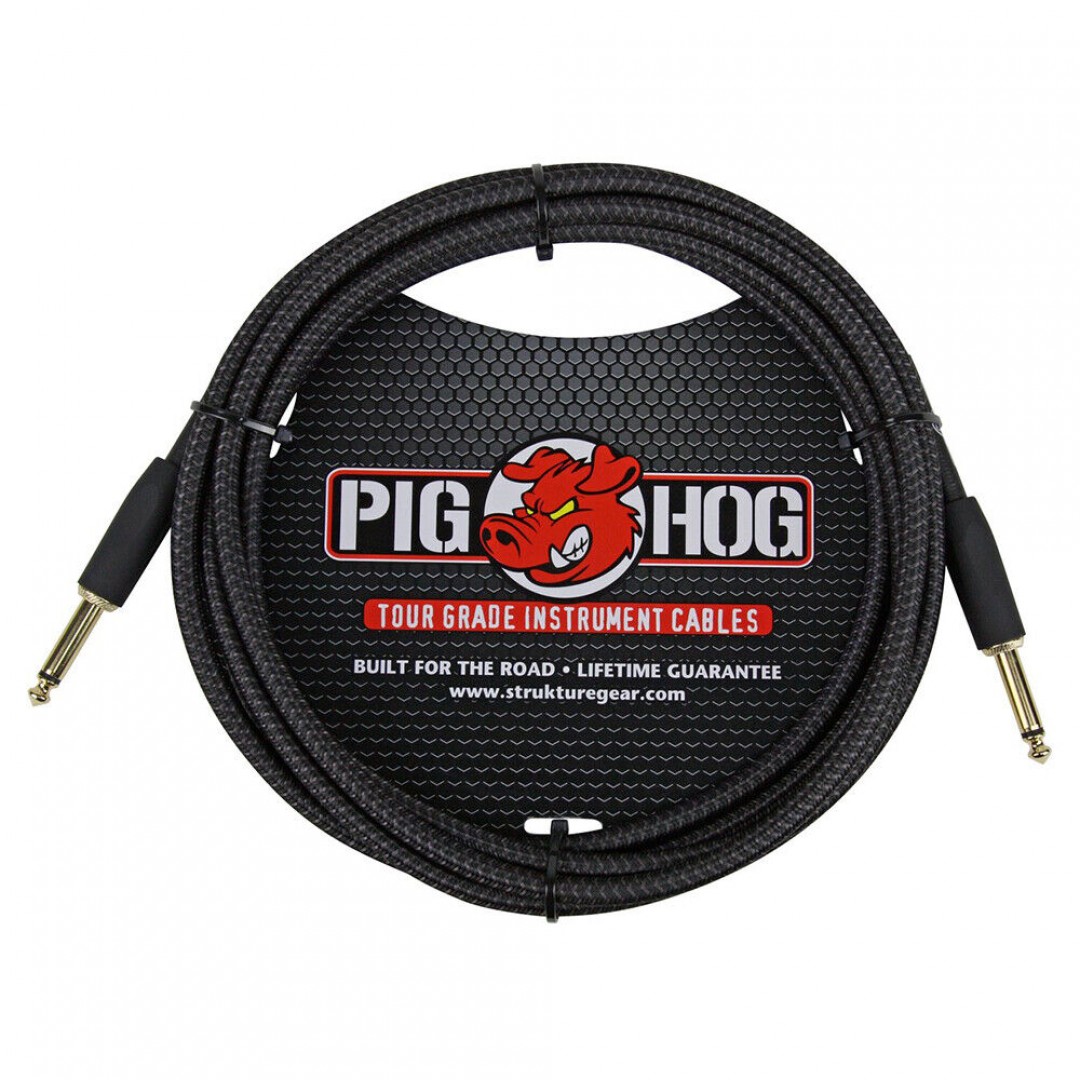 pig-hog-pch10bk-cable-plug-3-metros-para-instrumentos