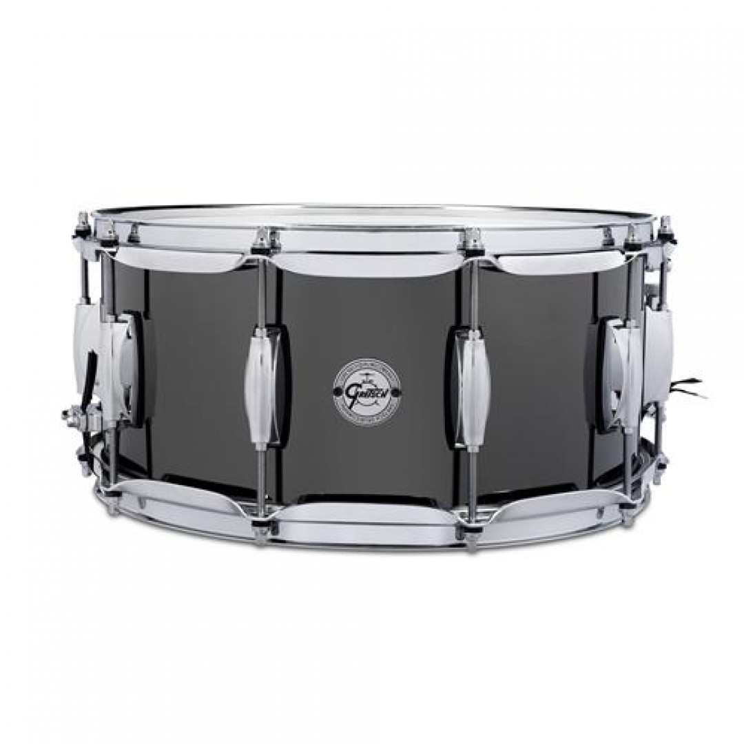 gretsch-s1-6514-bns-full-range-black-nickel-redoblante-black-nickel-over-steel-14x65