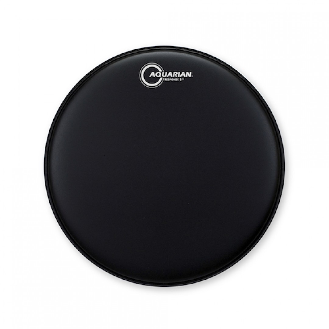 aquarian-tcrsp2-10bk-response-2-coated-black-parche-10-