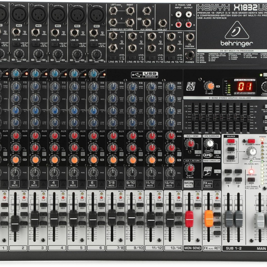 behringer-xenyx-x1832usb-mixer